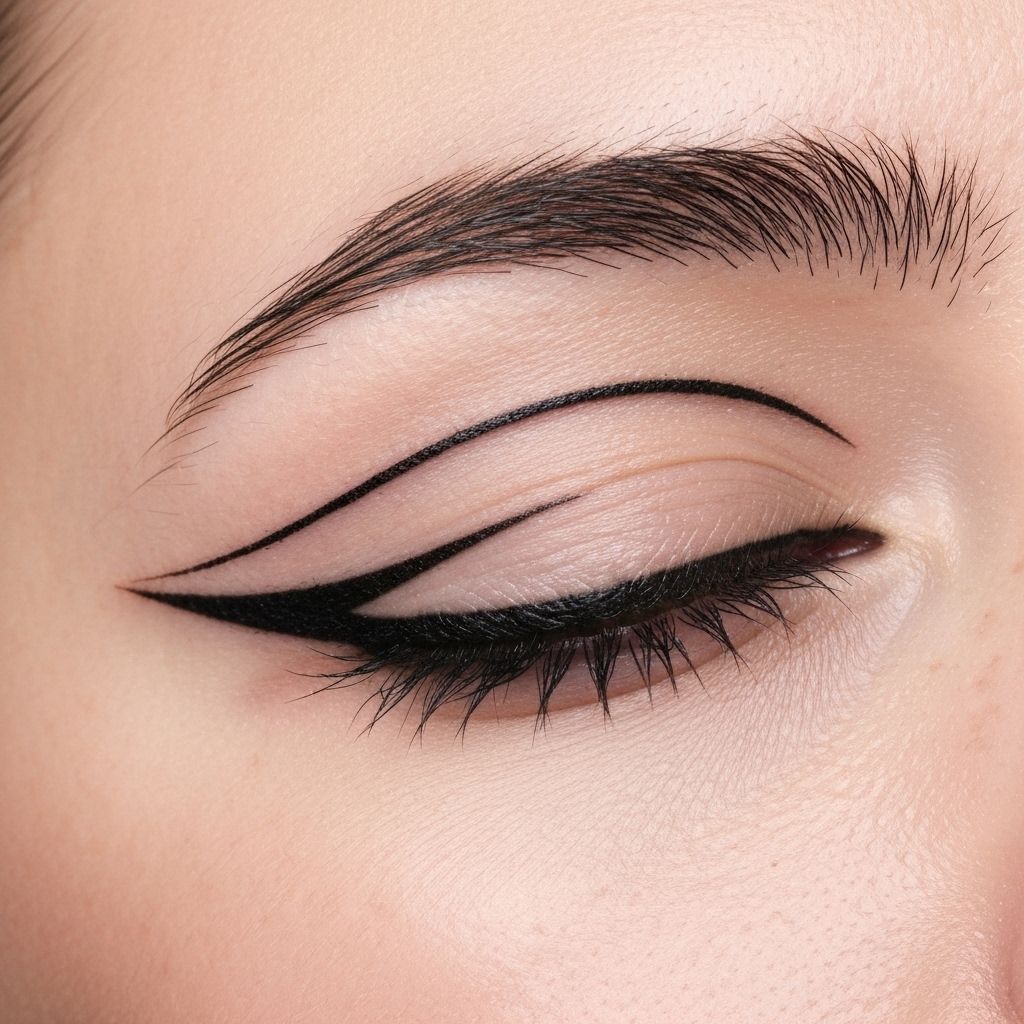 Perfect winged liner every day! 👁️